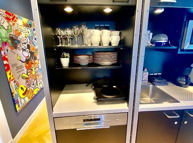 公寓 Am Steinhuder App Suite-la Fleur-mit Pantry Kueche, Luftreinigungssystem, Garten, Wlan *