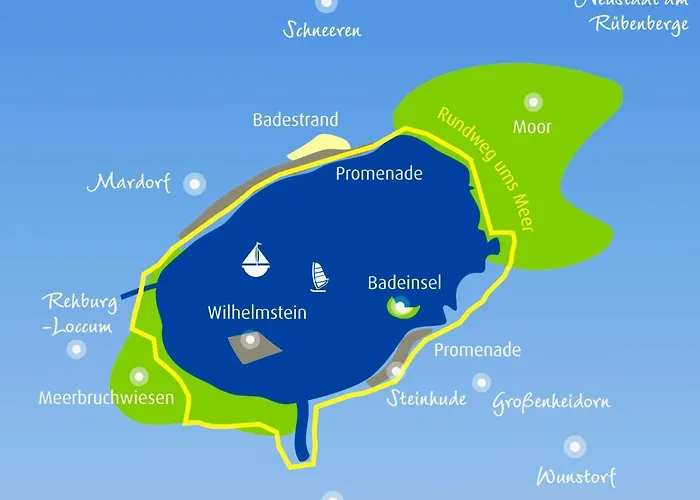 Am Steinhuder App Suite-la Fleur-mit Pantry Kueche, Luftreinigungssystem, Garten, Wlan * 施坦胡德